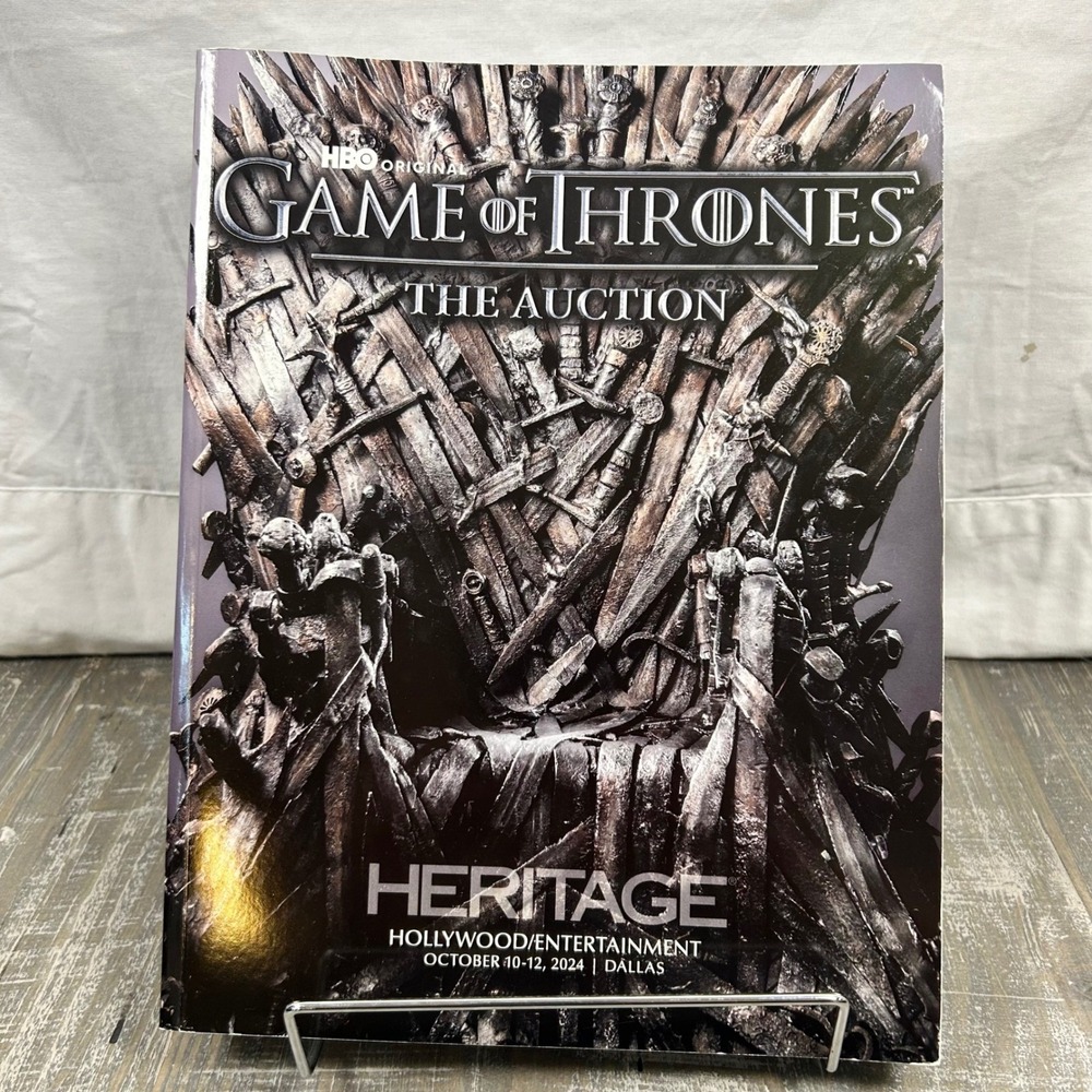 HBO Game of Thrones Heritage Auctions Catalog October 2024 Props Costumes Book
